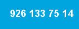 926 133 75 14 926 133 75 14